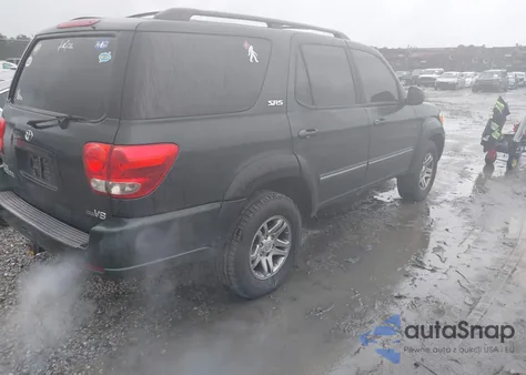 2007 Toyota Sequoia Sr5 V8 from USA, damaged, VIN 5TDZT34A97S285890